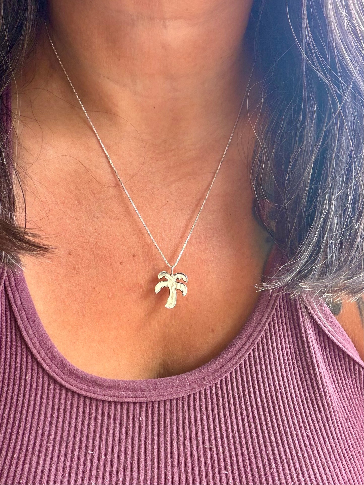 Palm Tree Necklace