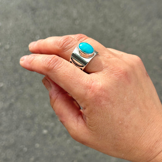 Stamped Cigar Band Ring {Various Sizes}