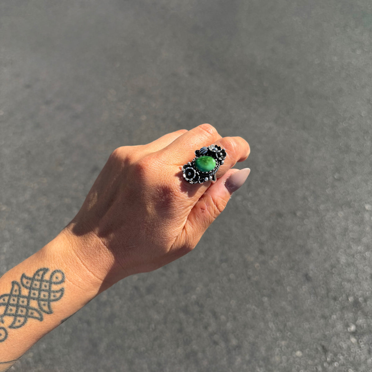 Stone Mountain Bouquet Ring {7}