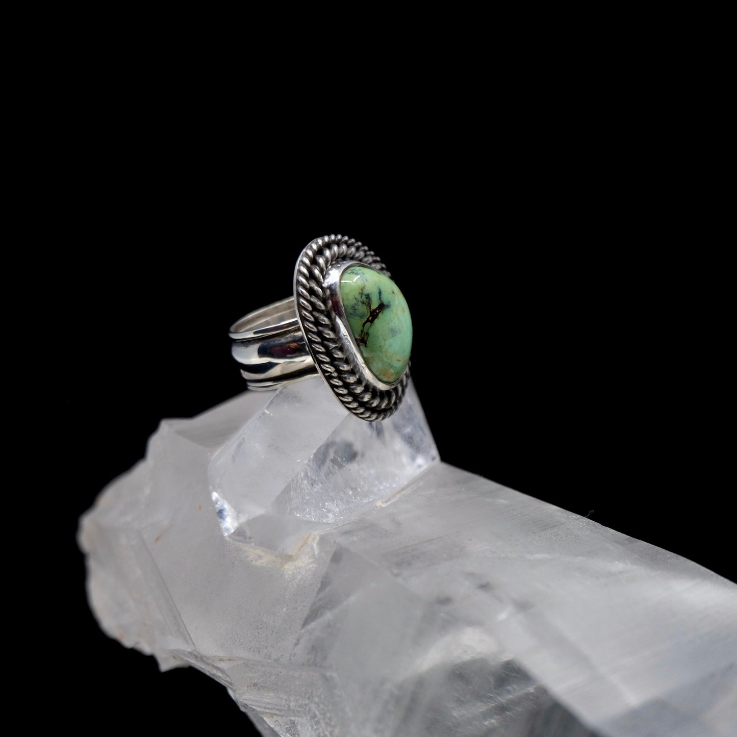 Variscite Statement Ring {7}