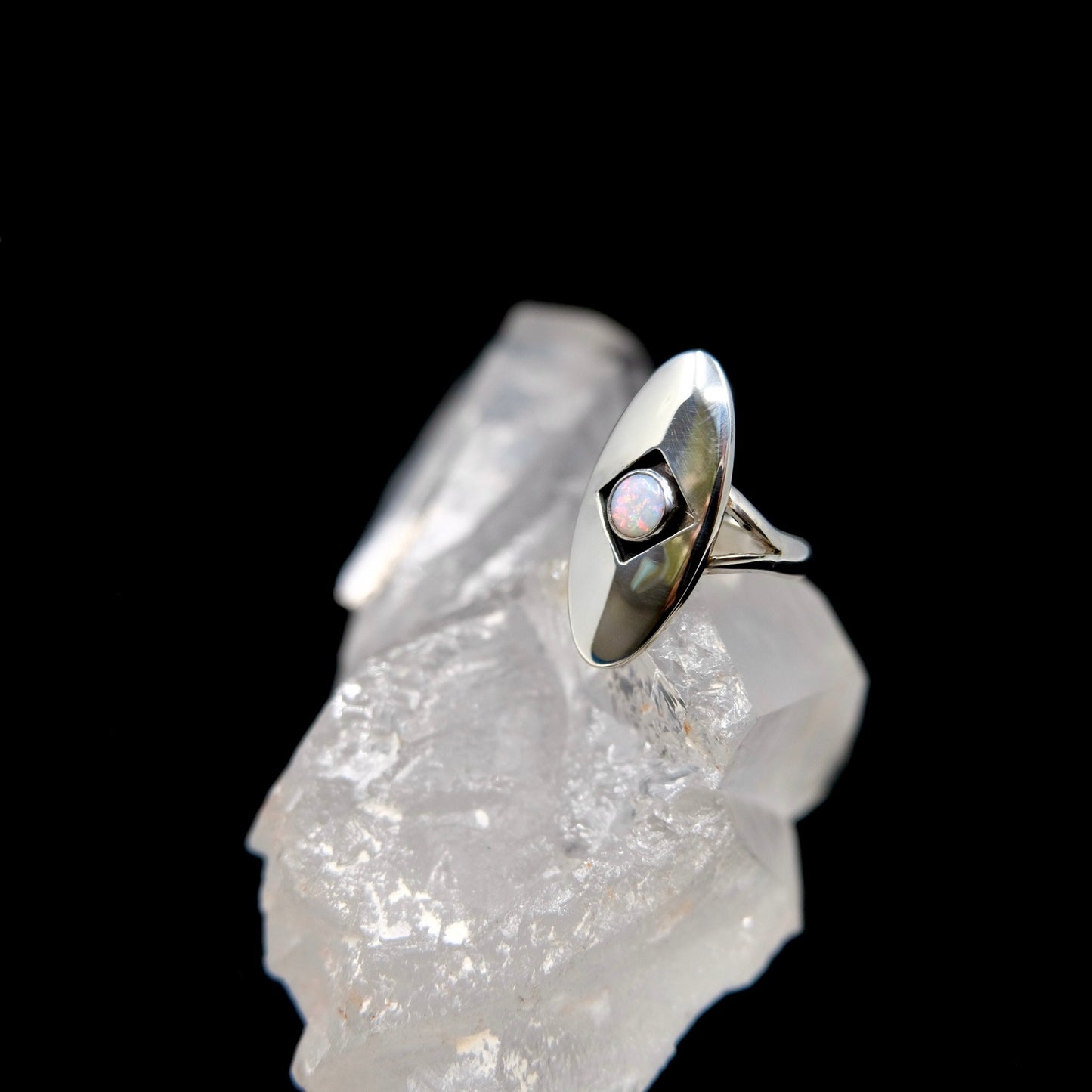 Opal Shadowbox Ring {7.5}